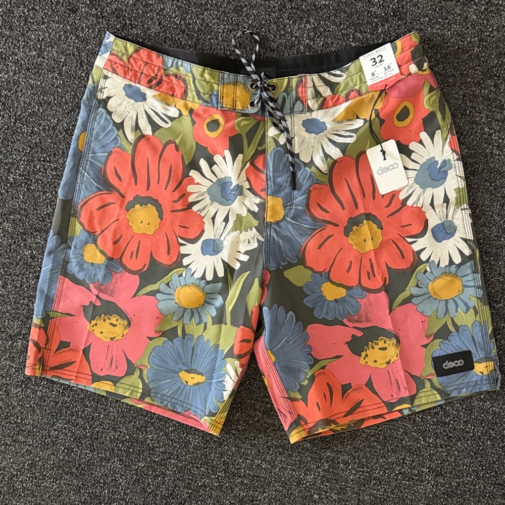 Floral boardie